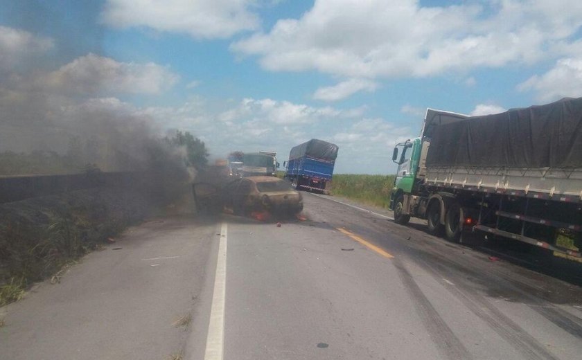 Samu Alagoas resgata vítimas de acidente em São Miguel dos Campos