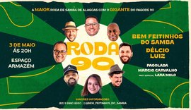 Roda de samba tradicional de Maceió traz compositor de grandes pagodes dos anos 90