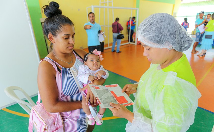 Projeto do governo de Alagoas monitora cobertura vacinal nos municípios alagoanos
