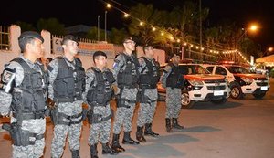 Polícia Militar garante a segurança durante as festas de Réveillon na Grande Maceió