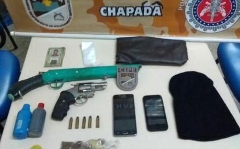Alagoano e baiano com armas são presos na Chapada Diamantina, na Bahia