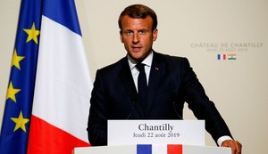 Macron diz que G7 precisa discutir incêndios na Amazônia: 'Crise internacional'