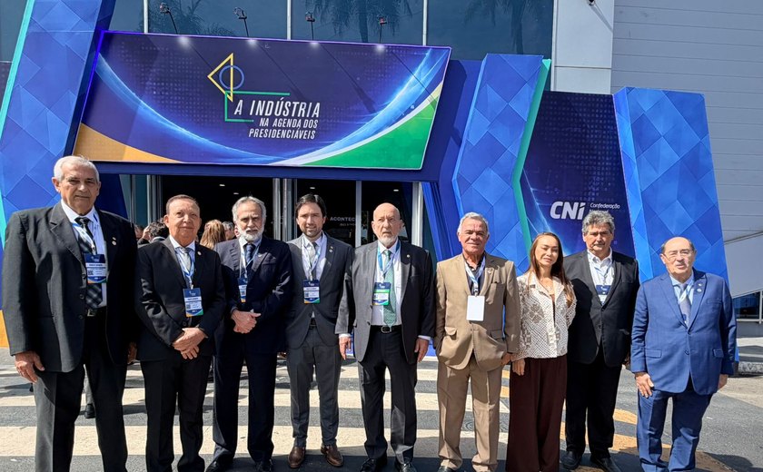 Comitiva alagoana participa de encontro da CNI com presidenciáveis em Brasília