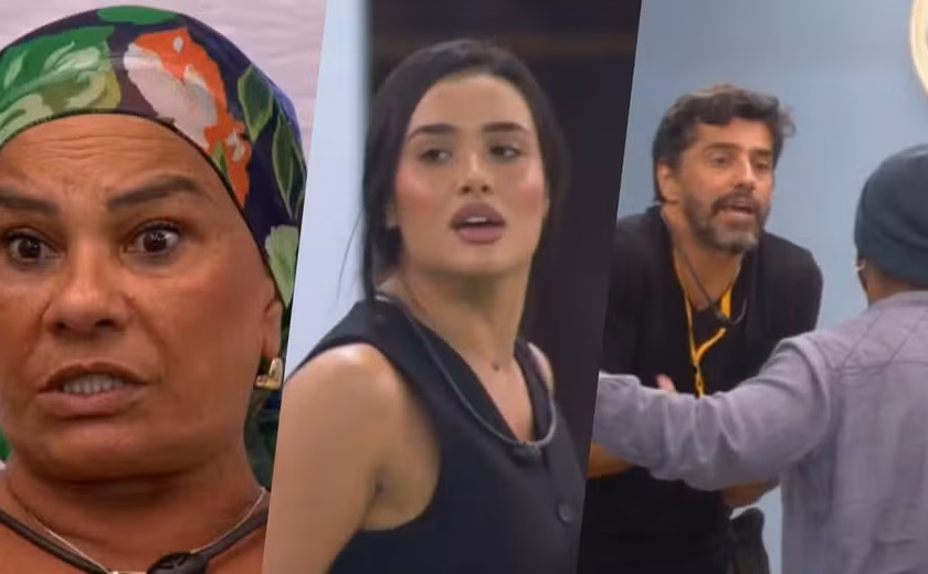 Resumo do Big Brother Brasil 26: treta pesada ao vivo, intervenção de Tadeu Schmidt e mais