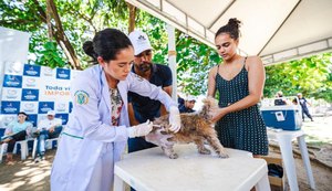 Saúde vacina cães e gatos do 2º Distrito Sanitário no próximo fim de semana