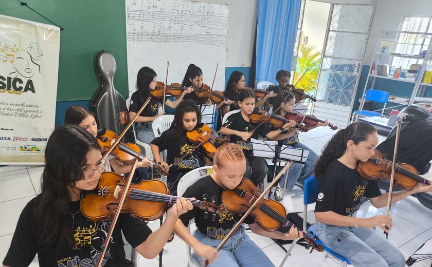 Orquestra exclusivamente feminina fará apresentação no aniversário de Taquarana