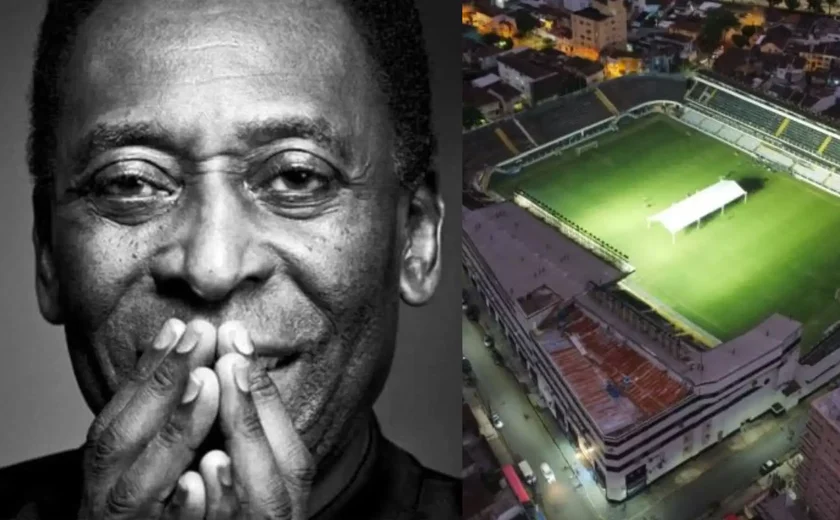 Pelé será velado na Vila Belmiro, estádio santista onde o craque começou a carreira