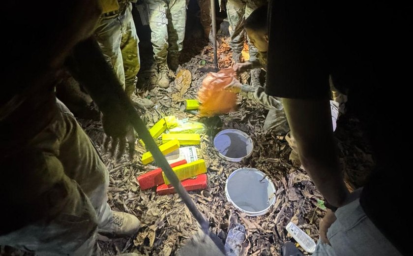 SSP e Bope apreendem 22 kg de maconha em operação no bairro Ponta Grossa