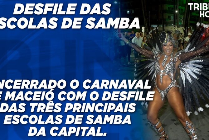 Desfile das escolas de samba de Maceió