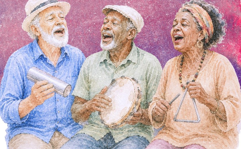 Lar do  Bom Samaritano recebe projeto Vivências Musicais para 60+