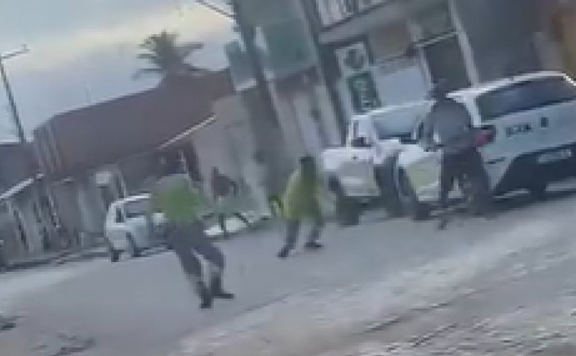 Durante corte de água, funcionários da BRK são atacados com facão por morador no Pilar