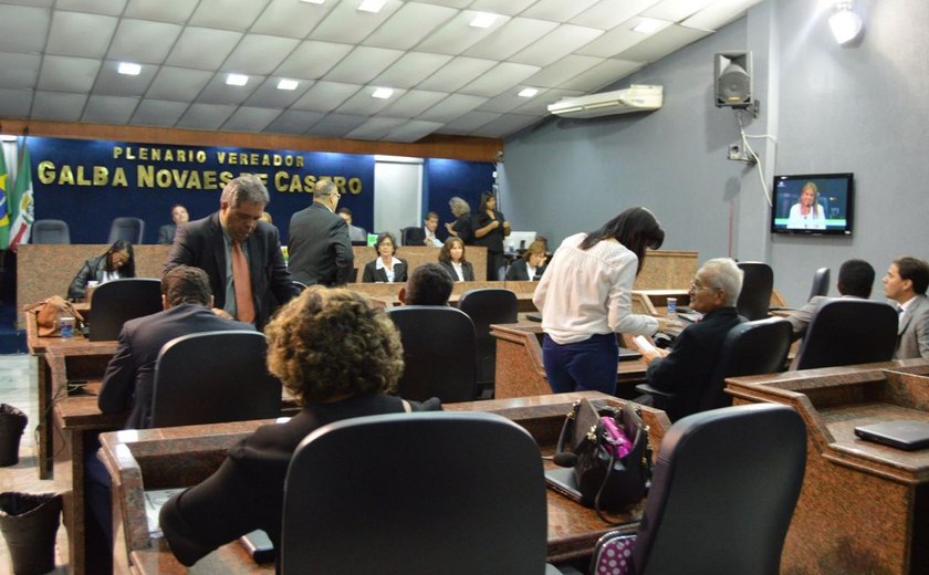 Câmara de Vereadores de Maceió elege nova Mesa Diretora em junho