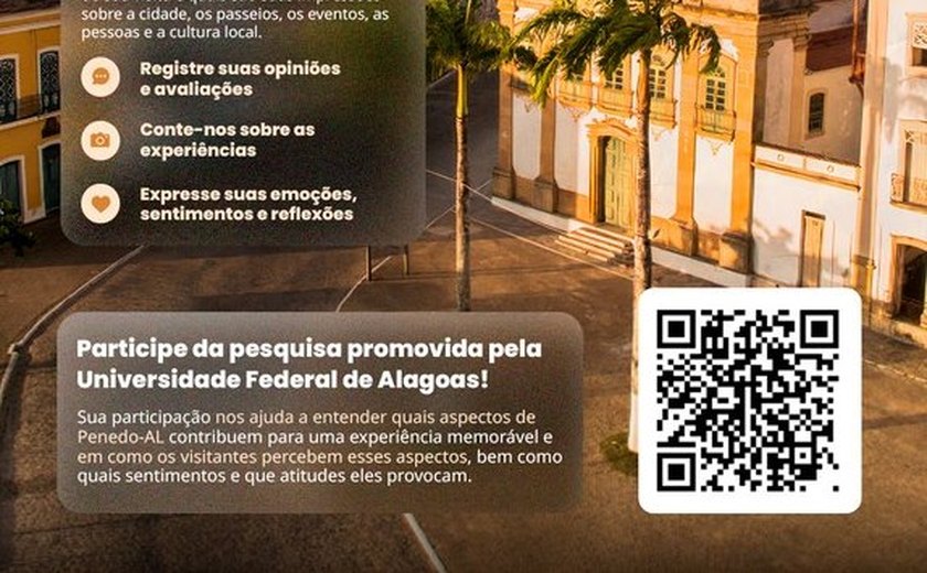 Pesquisa investiga como turismo em Penedo pode fortalecer vínculos com o lugar