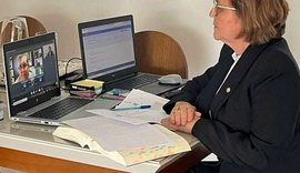 Procuradora Marluce Caldas é 1ª mulher a participar de sessão da Câmara Criminal do TJ