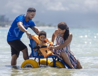 Projeto Praia Acessível começa a integrar pacotes de viagens de agência internacional
