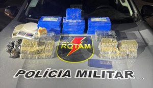 Rotam apreende drogas e mais de mil munições em ação na Vila Brejal