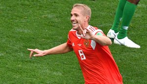 Rússia abre Copa com goleada de 5x0 sobre a Arábia Saudita