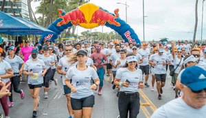 Com o apoio da Prefeitura, corrida solidária Wings For Life movimenta orla de Maceió