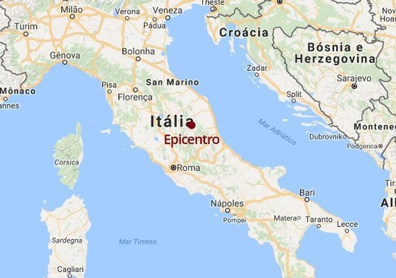 Terremoto de magnitude 5,5 atinge a Itália e tremor é sentido em Roma