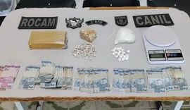 Homem é preso por tráfico após PM apreender 680 g de drogas em Craíbas