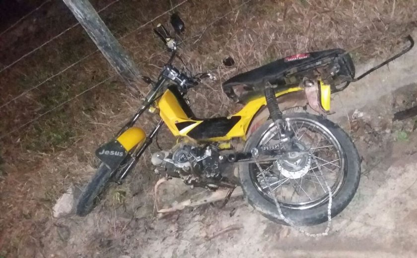 Motociclista morre em acidente em Girau do Ponciano