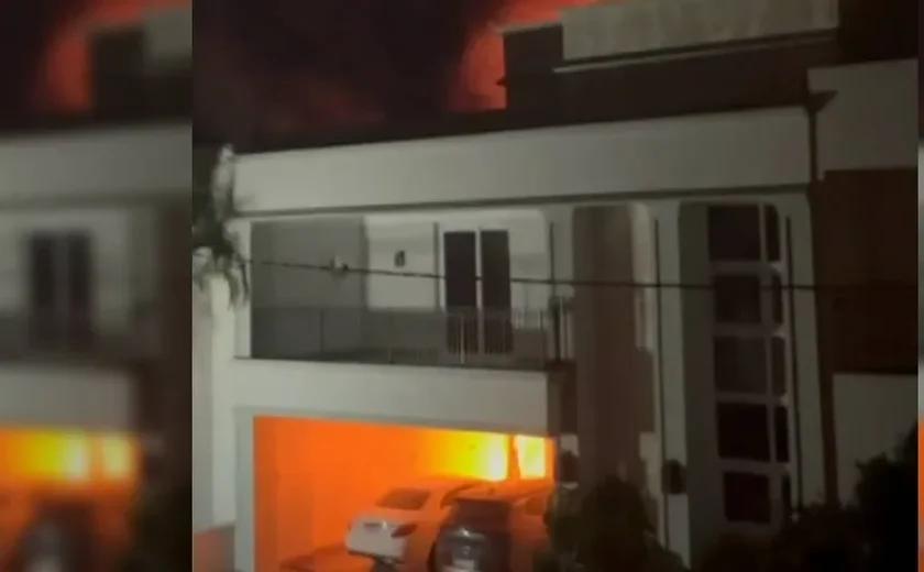 Babá e bebê morrem em incêndio em casa dentro de condomínio de luxo em Maringá