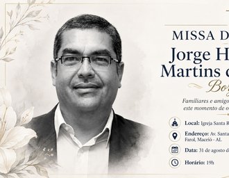 Missa de 7º dia em memória do jornalista Borjão acontece na segunda-feira (31)