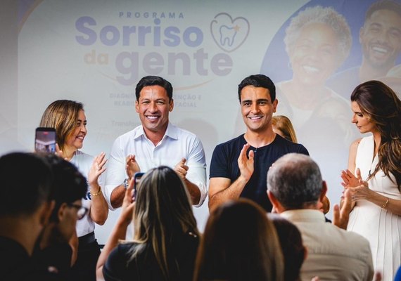 Prefeito Rodrigo Cunha lança programa Sorriso da Gente para ampliar atendimento odontológico em Maceió