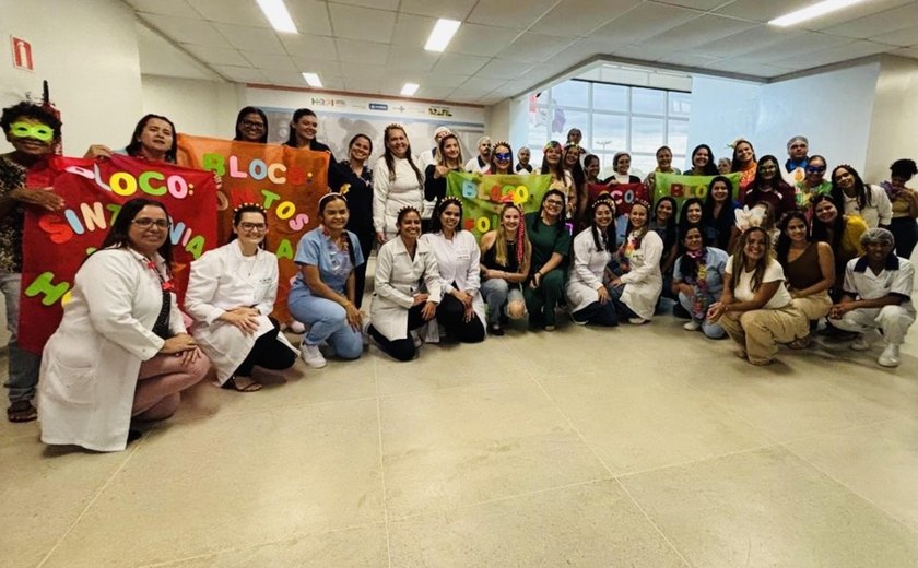 Bloquinho 'Concentra mas não Sai' em hospital mostra que saúde também se cuida com alegria