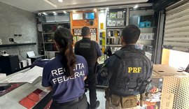 Receita apreende mercadorias falsas em 15 estabelecimentos no agreste