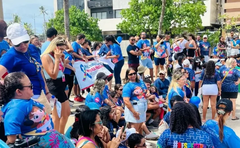 Caminhada do Autismo 2026 mobiliza famílias e sociedade no dia 11 de abril em Maceió