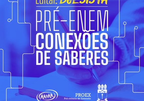 Conexões de Saberes lança edital para bolsistas do Pré-Enem Comunitário