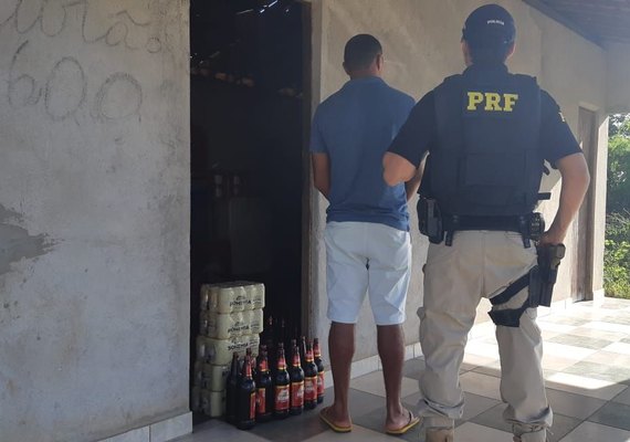 Sete pessoas foram presas nas BRs de Alagoas, pela PRF, durante o fim de semana
