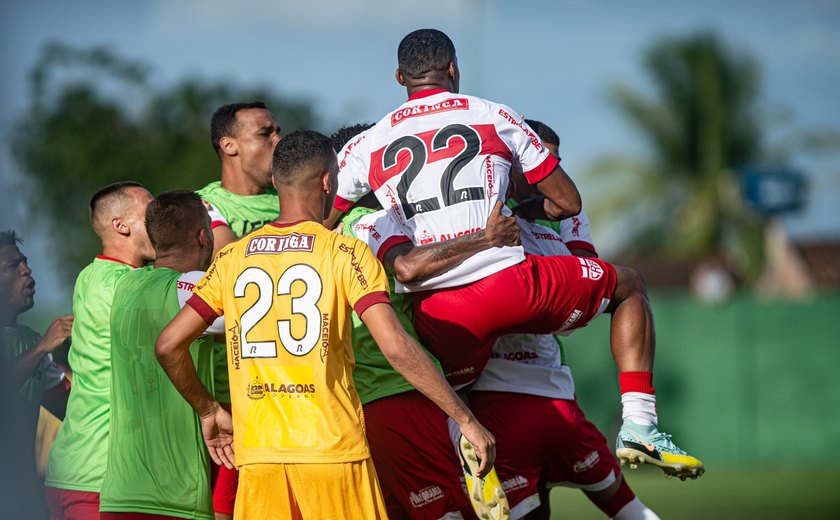 De virada, CRB vence Cruzeiro em Coruripe e inicia bem no Campeonato Alagoano