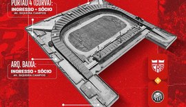 CRB inicia venda de ingressos para partida contra o Operário