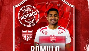CRB anuncia a contratação do volante Rômulo, ex-Criciúma