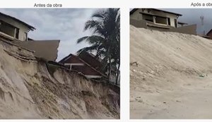 Uso de geobags salva três praias em Alagoas