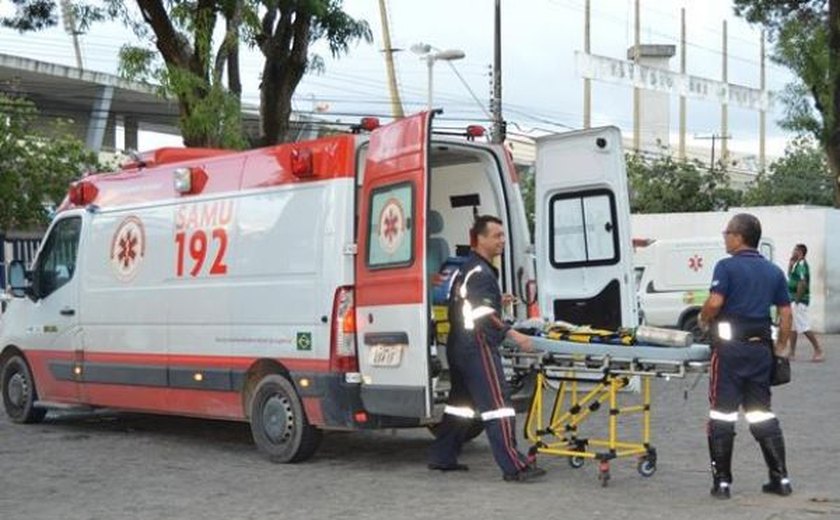 Samu atendeu mais de 7.800 vítimas de acidentes de trânsito em Alagoas