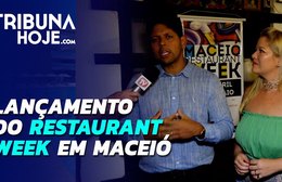 Lançamento do Restaurant Week em Maceió