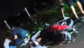 Colisão entre duas motocicletas deixa quatro pessoas feridas na AL-115