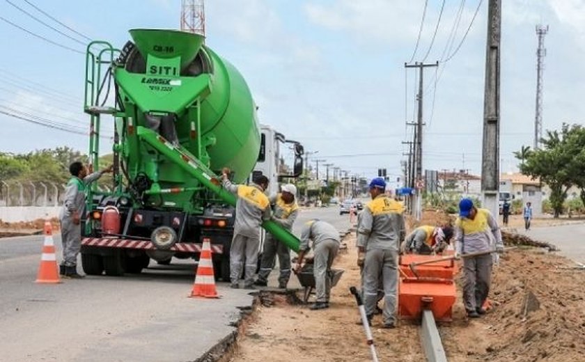 Avenida Cachoeira do Meirim está com 70% dos serviços recuperados