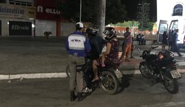 Blitz da Lei Seca na parte alta de Maceió detém duas pessoas por embriaguez