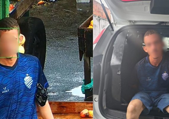 Homem com mandado por violência doméstica é preso após reconhecimento facial em Maceió