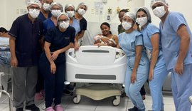 Primeiro bebê nascido em 2026 na rede pública estadual é menina