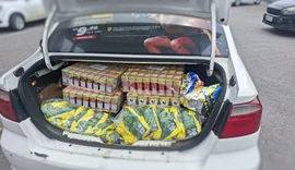 Dupla é presa em supermercado de Maceió suspeita de furtar azeite e café
