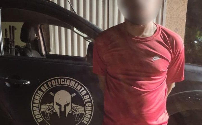 Choque prende Pindoba, suspeito de homicídios na Gruta de Lourdes