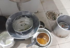 Vigilância Sanitária de Maceió interdita restaurante por condições insalubres