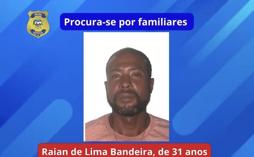 IML de Arapiraca procura por familiares de andarilho natural de Fernando de Noronha (PE)