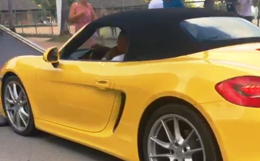 BPTran apreende em Maceió Porsche com mais de R$ 9 mil em dívidas