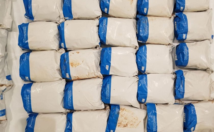 Reino Unido apreende 1,3 tonelada de heroína a bordo de navio cargueiro